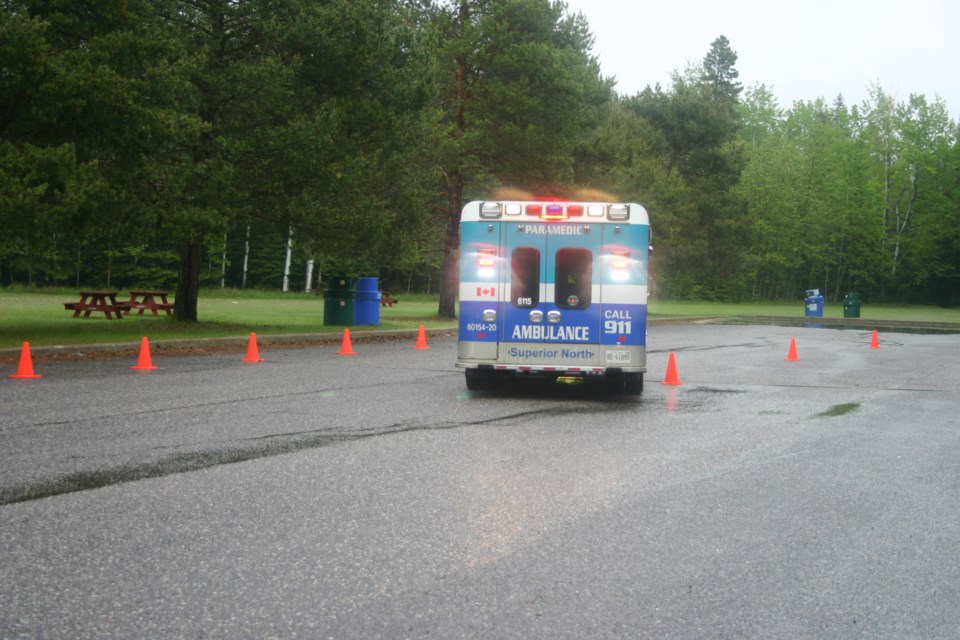 Eleven new recruits were learning to drive an ambulance on Monday, June 3, 2024.