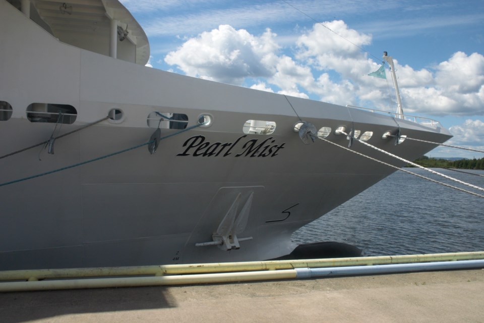Pearl Mist visited Thunder Bay for the first time on Thursday. 