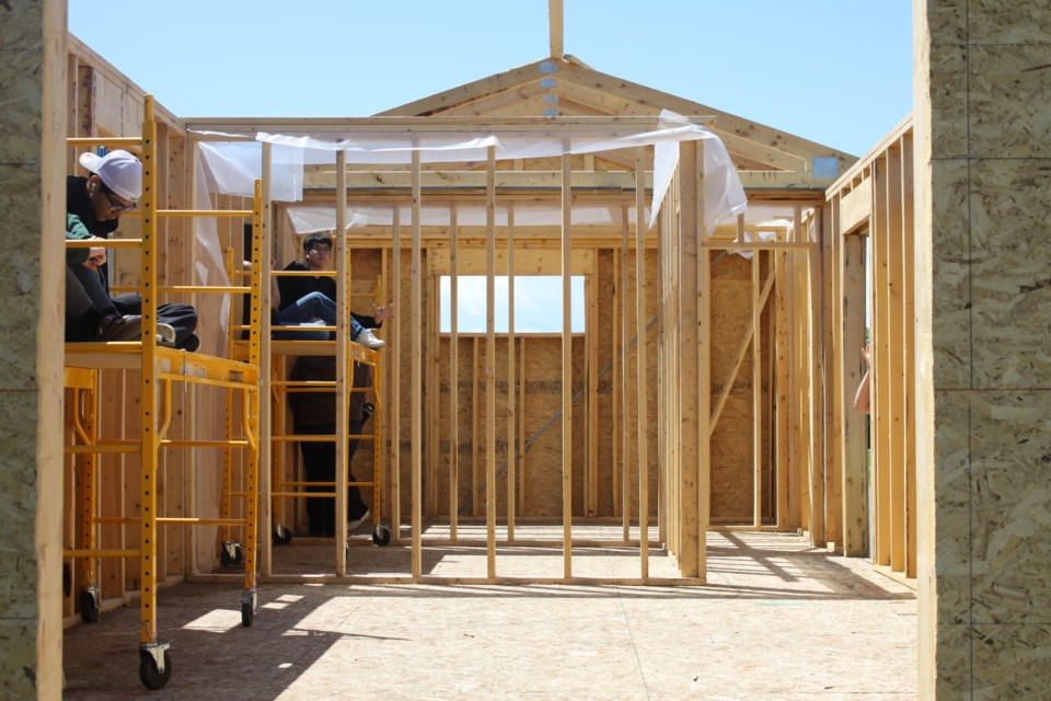 Newest tiny home in progress