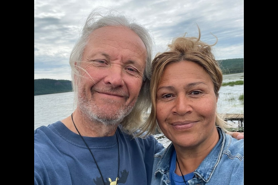 Tina Reed (r) and Scott Connell operate Brandt's Resort on Whitefish Lake (submitted photo)