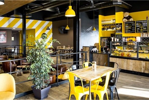 Columbus Café offers an “authentic Parisian experience.”
