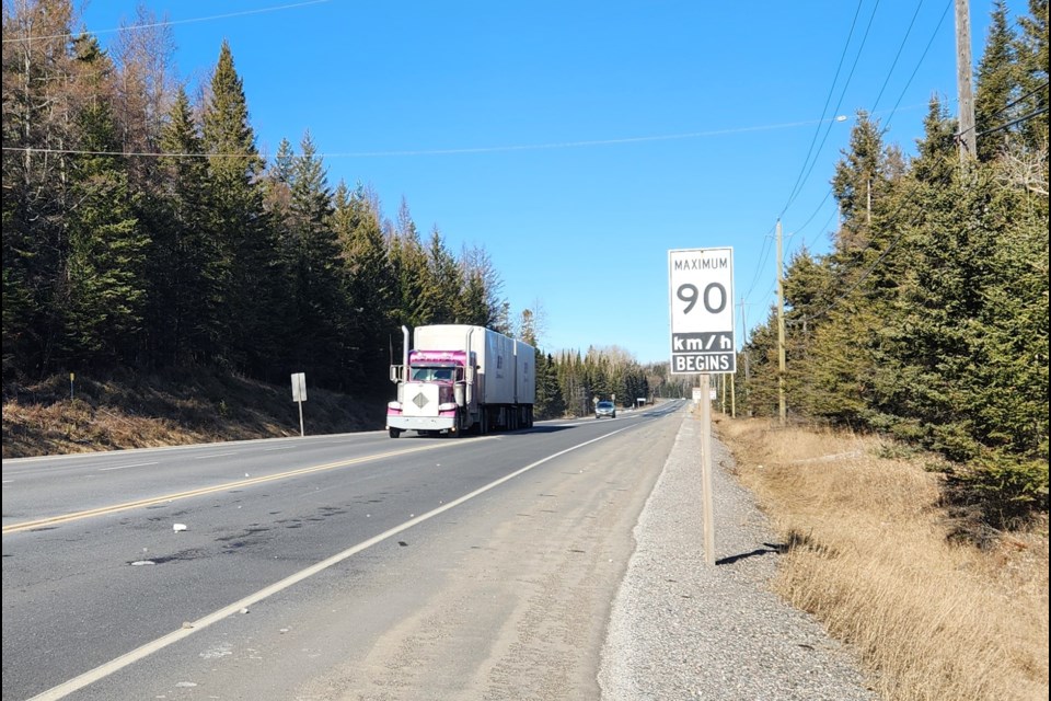 An anonymous online survey of users of Highway 102 is open until Apr. 14 (TBnewswatch photo) 