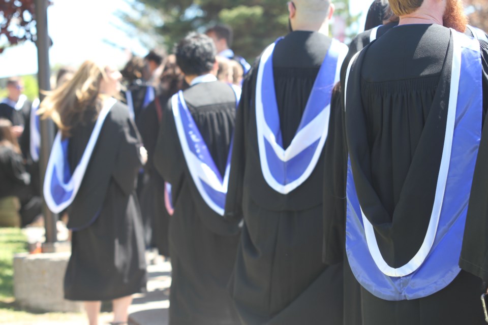 Approximately 1,900 students graduated this year from Lakehead University. 