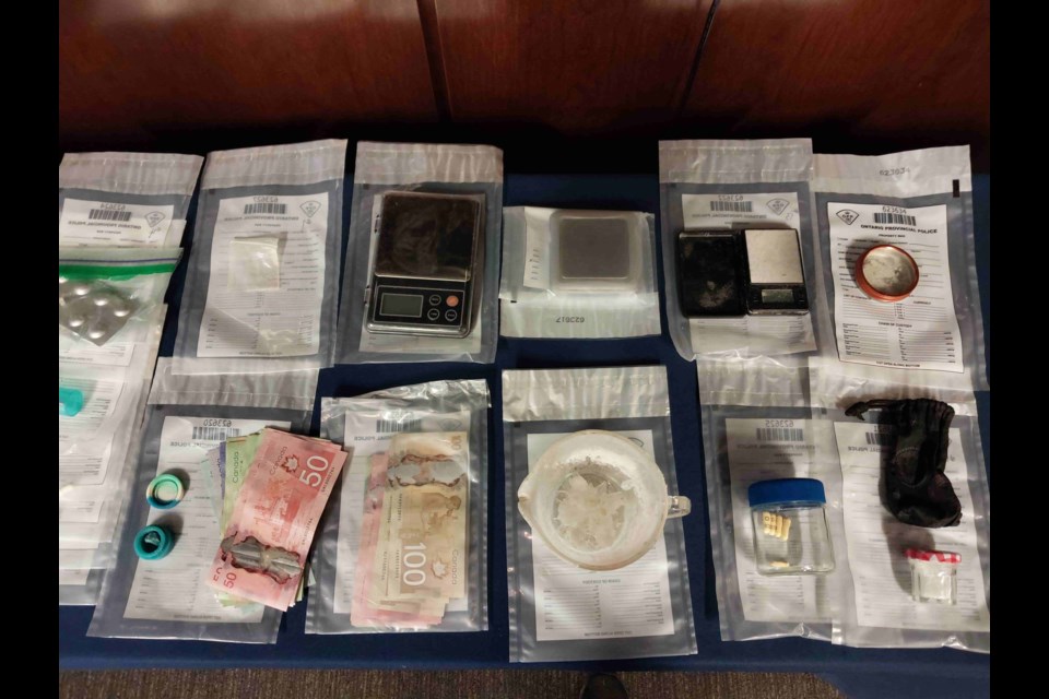 A drug bust on May 29, 2024 resulted in police finding suspected meth, fentanyl and morphine in a home in Nipigon. 