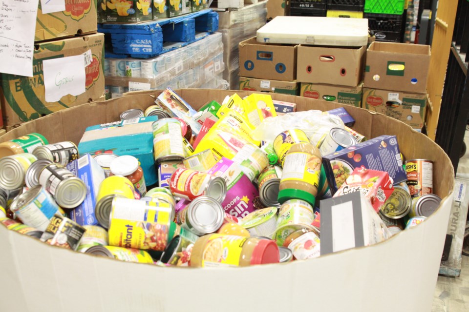 The RFDA received 9.9 tons of food for this year's food drive