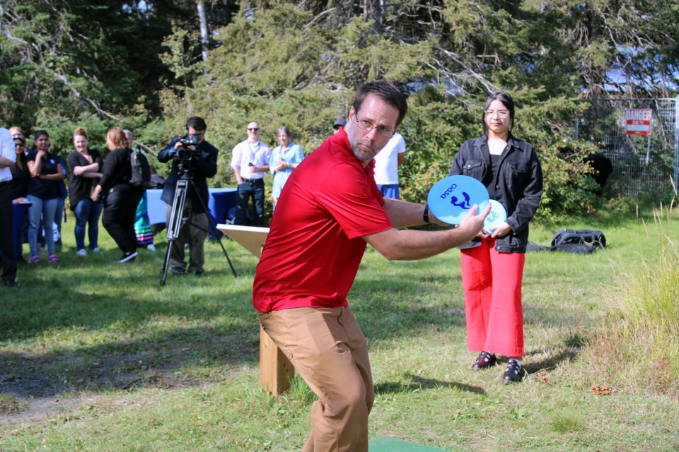 SUCCI president Robin Gathercole was among the first to use the course. 