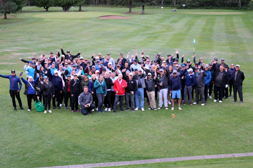 Over 100 golfers were divided up into 26 teams for the 20th annual Mayor's Mulligan at the Strathcona Golf Course on Sept. 6.