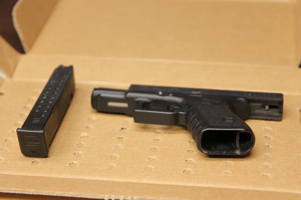 Police seized five guns in an August 2024 investigation that's linked to over $200k in illicit drugs coming off city streets. 