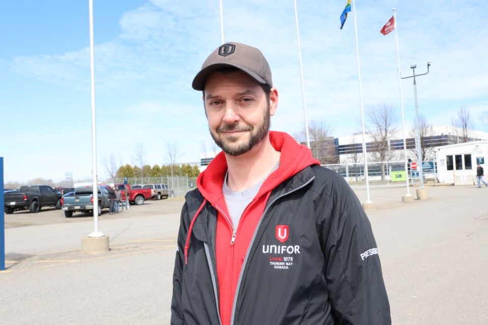Justin Roberts is the president of Unifor Local 1075