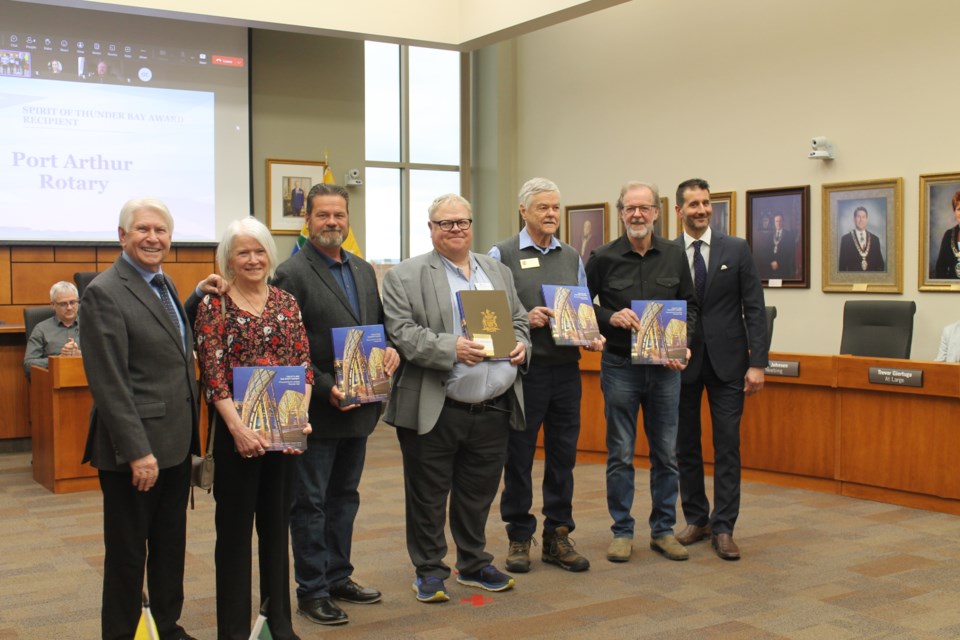 Port Arthur Rotary Club - Spirit of Thunder Bay Award