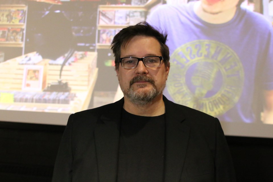 Eric Weller, coordinator of the film production program