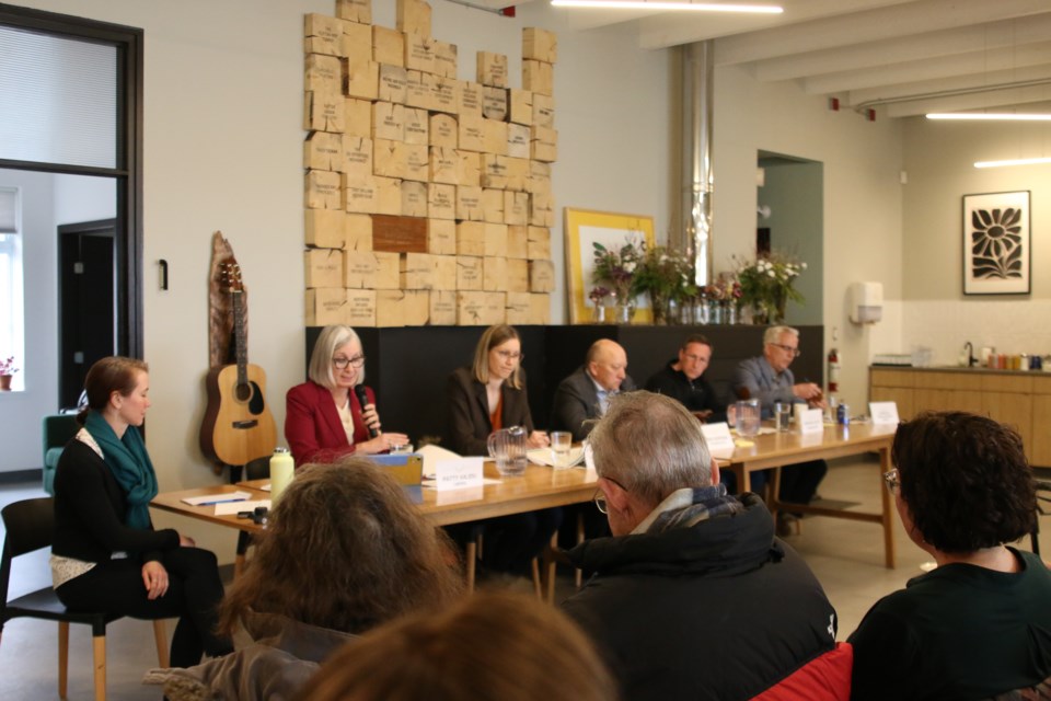 The conversation focuses on three main topics: food insecurity, local food systems and Indigenous food sovereignty.