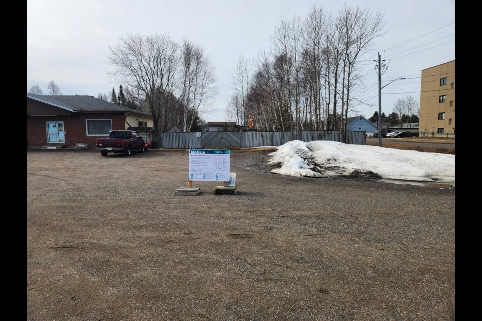 A developer proposes to erect two apartment buildings, each with eight storeys, on John Street Road at Chercover Drive (Newswatch photo) 