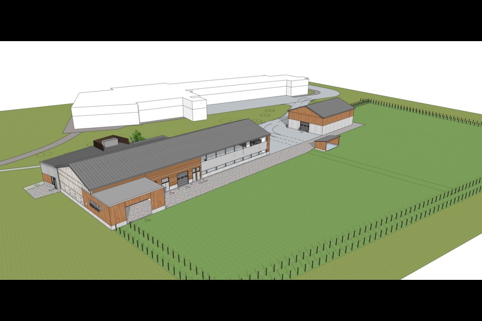 Lakehead University released  sketches of the veterinary training facility it will construct starting this summer (mcCallumSather Architects)