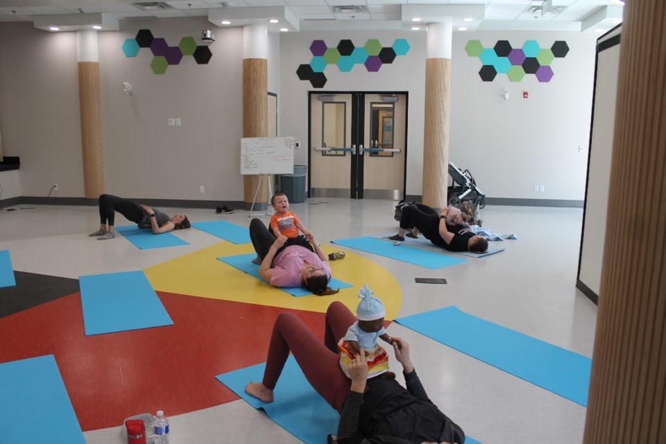 Move with Mama's first class on April 8, 2025