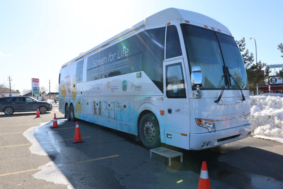 The Thunder Bay Regional Health Sciences Centre's Screen for Life Coach.