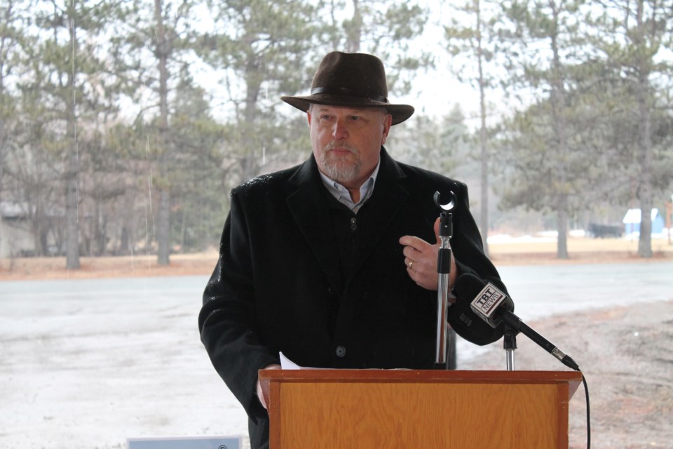Bill MacPherson, CEO of Thunder Bay Pulp and Paper