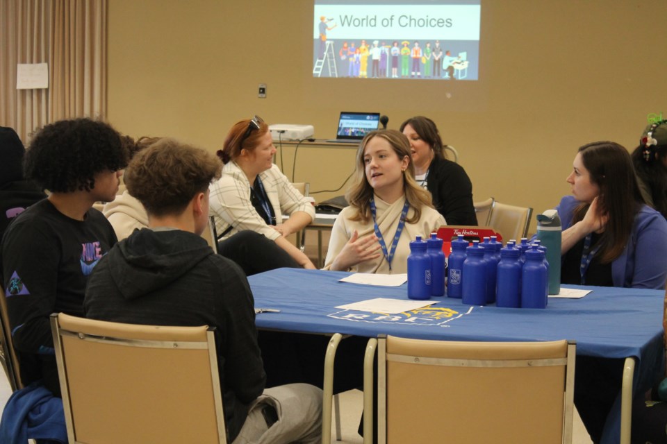 The World of Choices event was on April 16, 2025 at Oliver Road Community Centre
