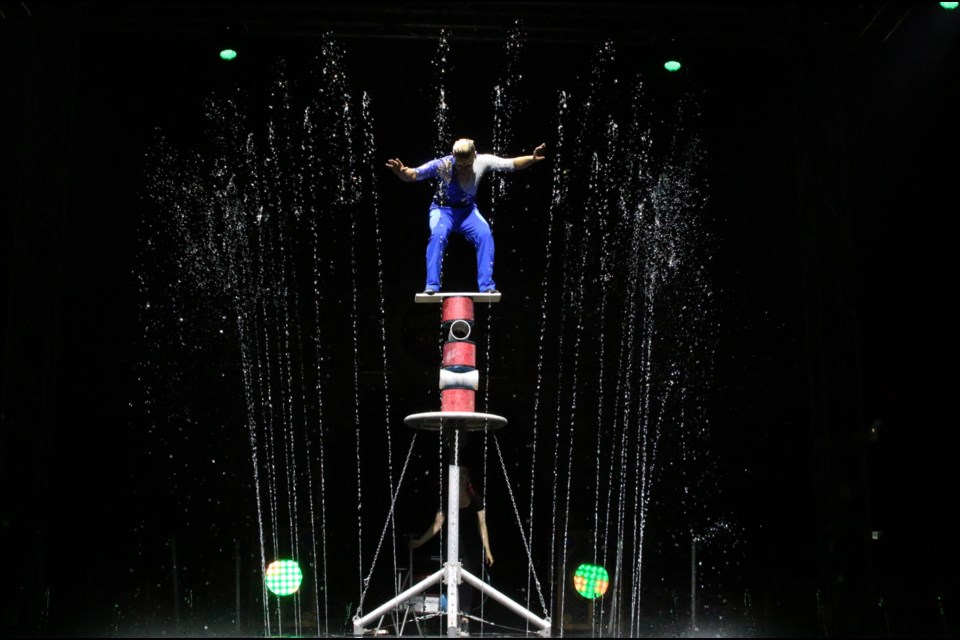 The Cirque Italia Water Circus' Platinum Unit is making a stop in the city from Aug. 1 to Aug. 4.