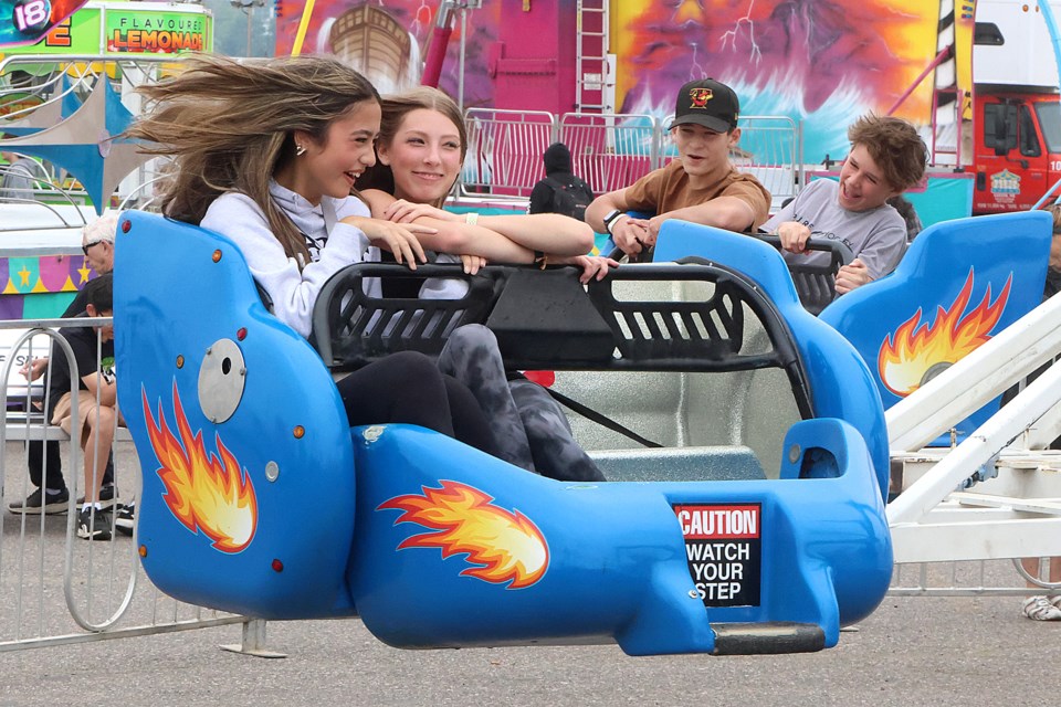 Thousands of people are expected to attend the Canadian Lakehead Exhibition, which opened on Wednesday, Aug. 6, 2025. (Leith Dunick, tbnewswatch.com)