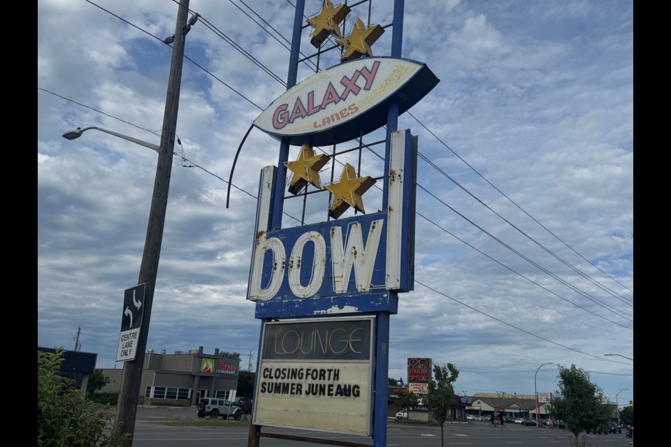 Galaxy Lanes is closing for good, owners announced on Thursday, Aug. 21, 2025. (Leith Dunick, tbnewswatch.com)