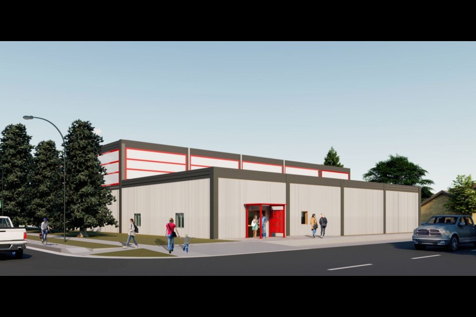 An addition and renovations to Thunder Bay's archives and records centre on Vickers St. will be completed by the summer of 2026 (City of Thunder Bay/Critchley Hill Architecture Inc.)