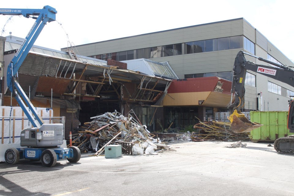 The Victoriaville demolition start on August 11, 2025.