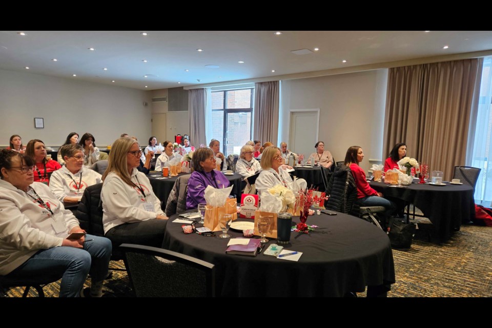The 2025 Scotties Tournament of Hearts holds a Women in Curling Connect at the Valhalla Hotel and Conference Centre on Feb. 16.