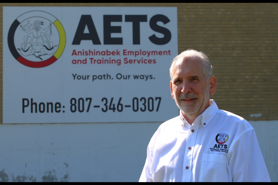 John DeGiacomo, AETS executive director, discusses the employment agency’s open house event and new location on the third floor of the former Dawson Court building, owned by Matawa First Nations,.
