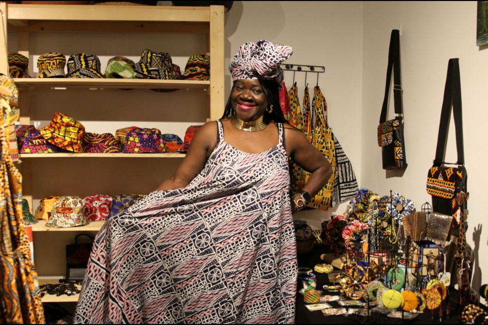 Liliane Breiland, The African Boutique owner and Afro Vibe Fest creator, on July 9, 2025.