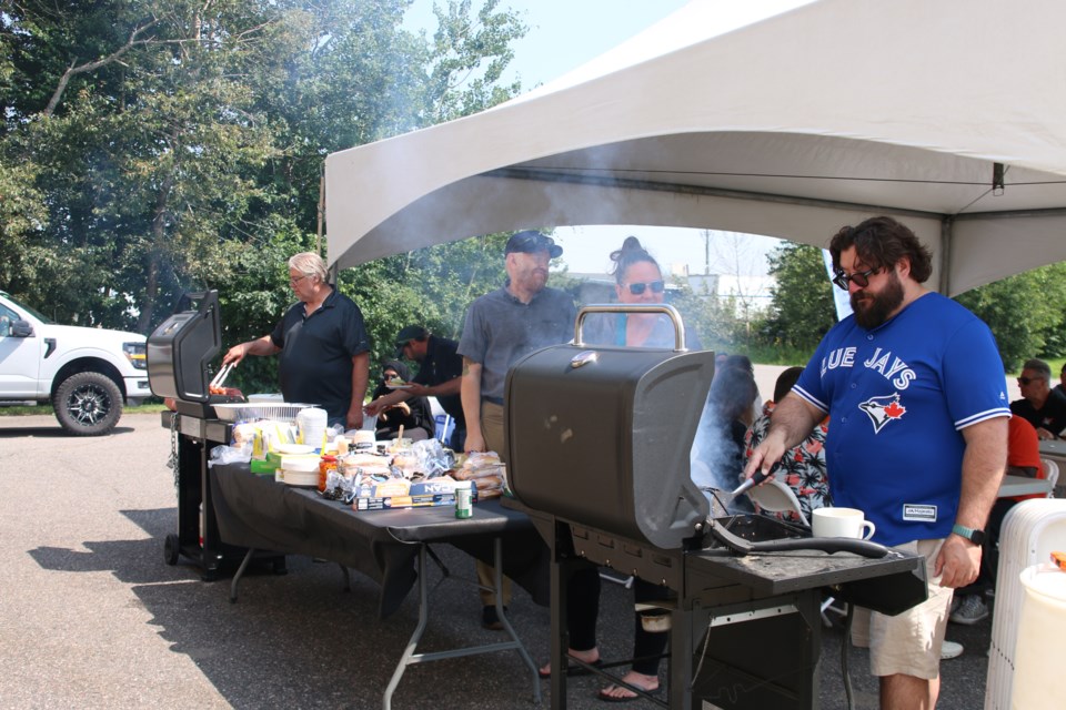 A Feast on Fire Charity Barbecue Lunch Date with Friends is held to raise funds for the Dew Drop Inn on July 25.