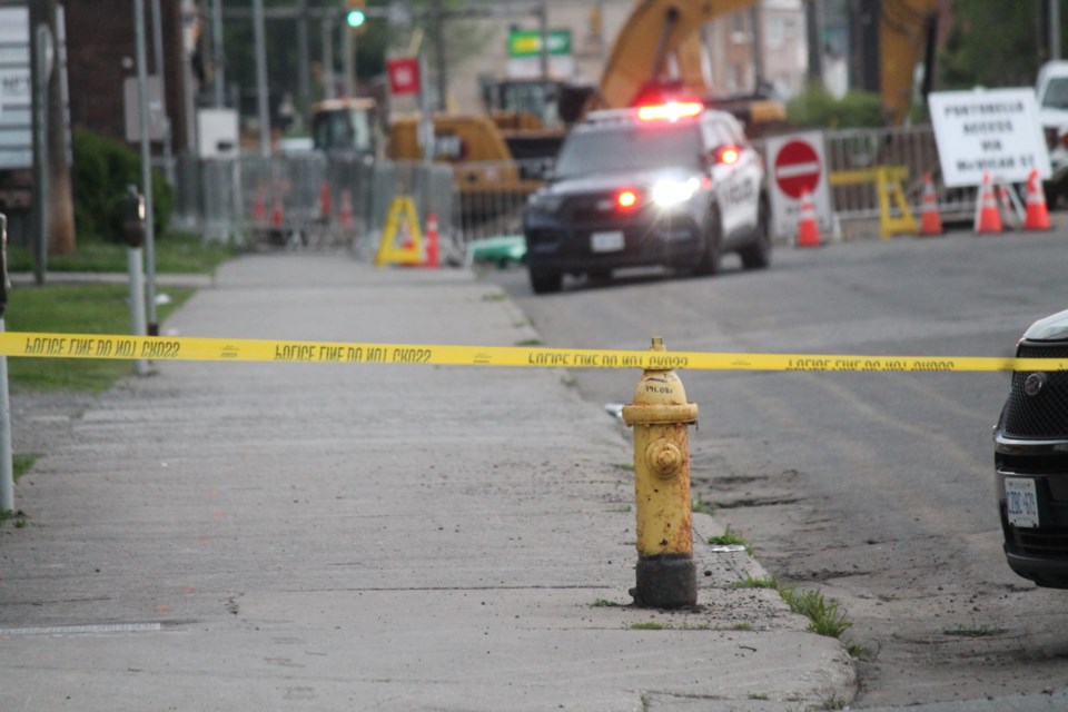 Thunder Bay Police Service, with assistance from OPP, have contained a scene on Cumberland Street.