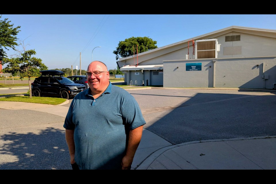 Kelvin Jankowski says Delaney Arena is expected to fully reopen in October on July 28, 2025. 