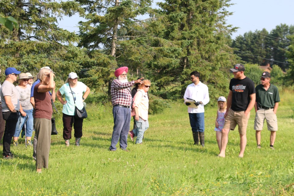 The Lakehead University Agricultural Research Station hosted its annual summer tour day on July 24, showcasing 44 experiments and other projects to local producers this year.