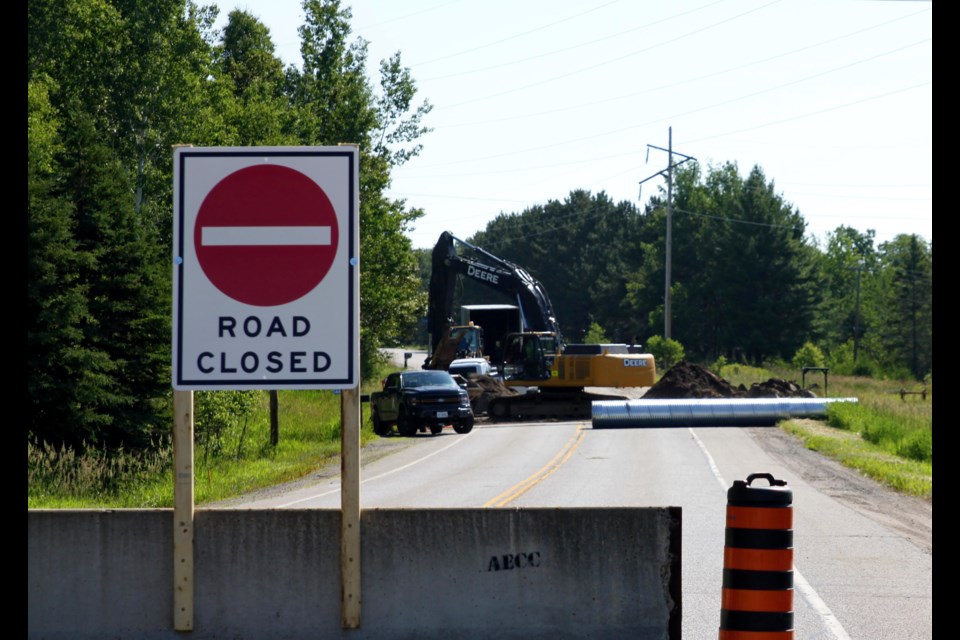 Construction started on Lakeshore drive.
July 4, 2025.
