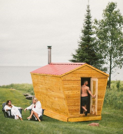 The Pollo sauna is manufactured in Thunder Bay by Bob's Woodburners & Fireplaces (submitted photo)