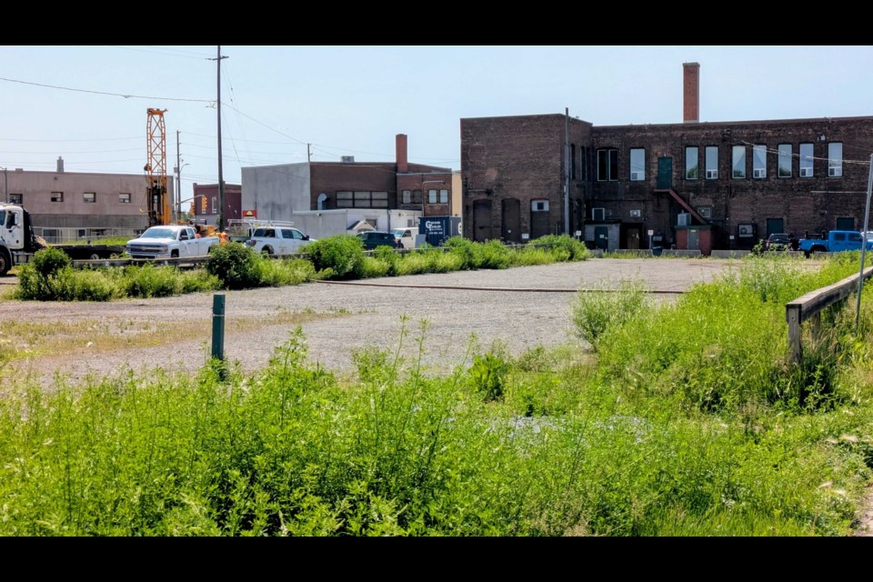 On Mon., July 14, city staff will recommend the vacant lot on 114 Miles Street East as the location for a temporary shelter village, accommodating up to 80 people in modular housing units. (July 9, 2025)