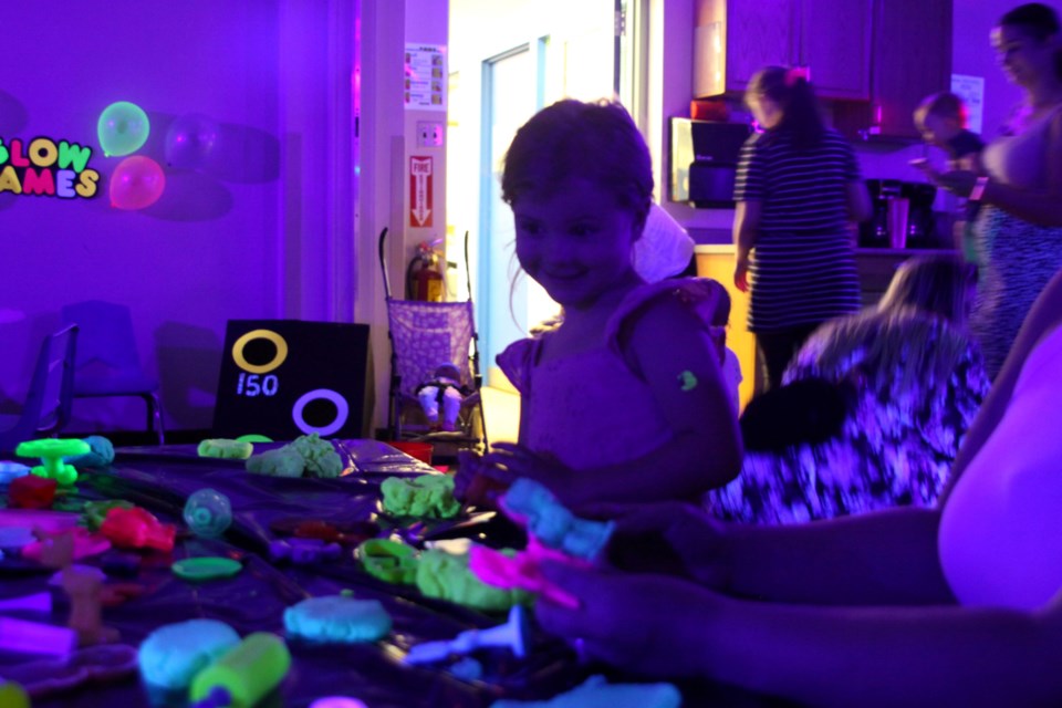 A child and her mother at the Baby Rave in Waverley library on June 17, 2025.