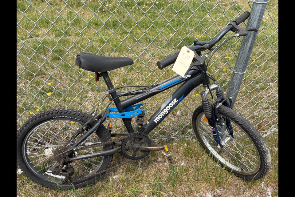 One of the bikes available for pickup (after applying online) at the City of Thunder Bay's landfill site on Mapleward  Road (City of Thunder Bay)