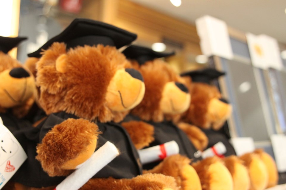 Bears at Confederation College's convocation on June 6, 2025.