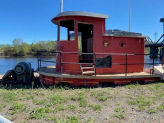 The wheelhouse and captain's quarters are among the artifacts from the James Whalen being handed over to the Transportation Museum of Thunder Bay (submitted photo)