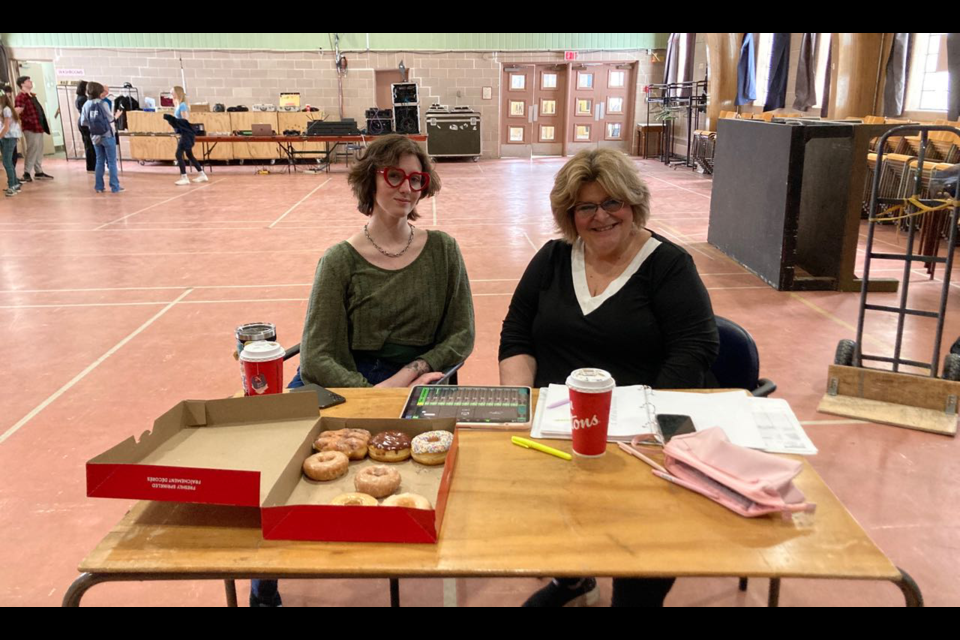 Choreographer Deedee Cook and director Denise Krawzcuk.