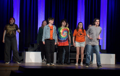 Applauze Productions' performance of Percy Jackson and The Lightning Thief runs April 4–6 at 7 PM, and a 2 PM matinee on April 6th