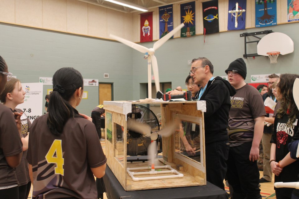The skills challenge day determines which teams will move forward to the Skills Ontario competitions. 