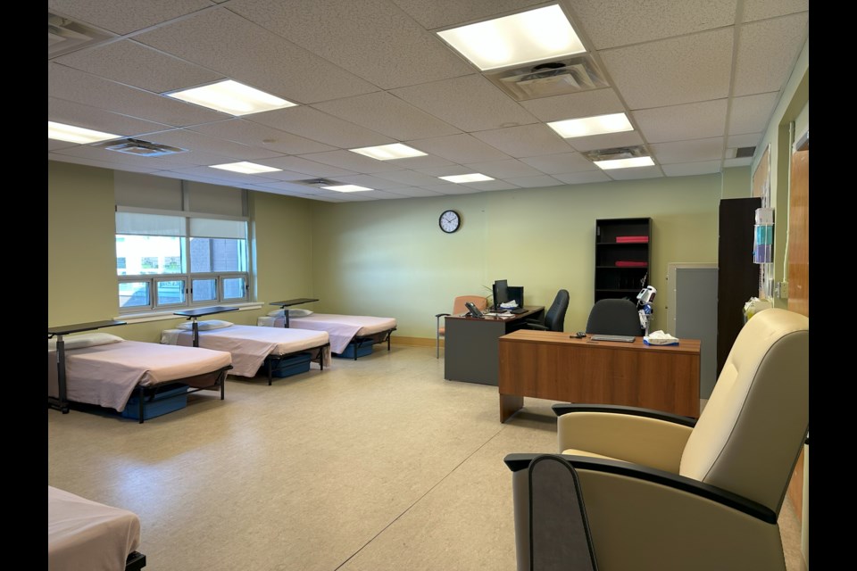 St. Joseph's Care Group's safe sobering beds.