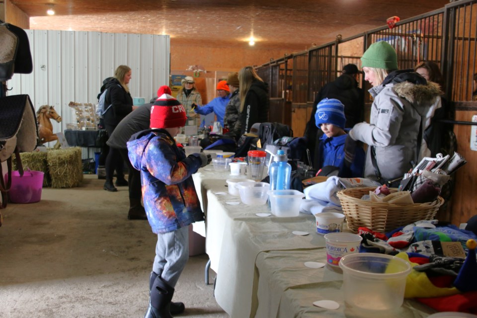 Townline Equestrian Centre hosts a fundraiser for Keira Rooney, a local girl battling cancer, on March 30. The fundraiser included pony rides, goat yoga, raffle prizes and open farm activities.