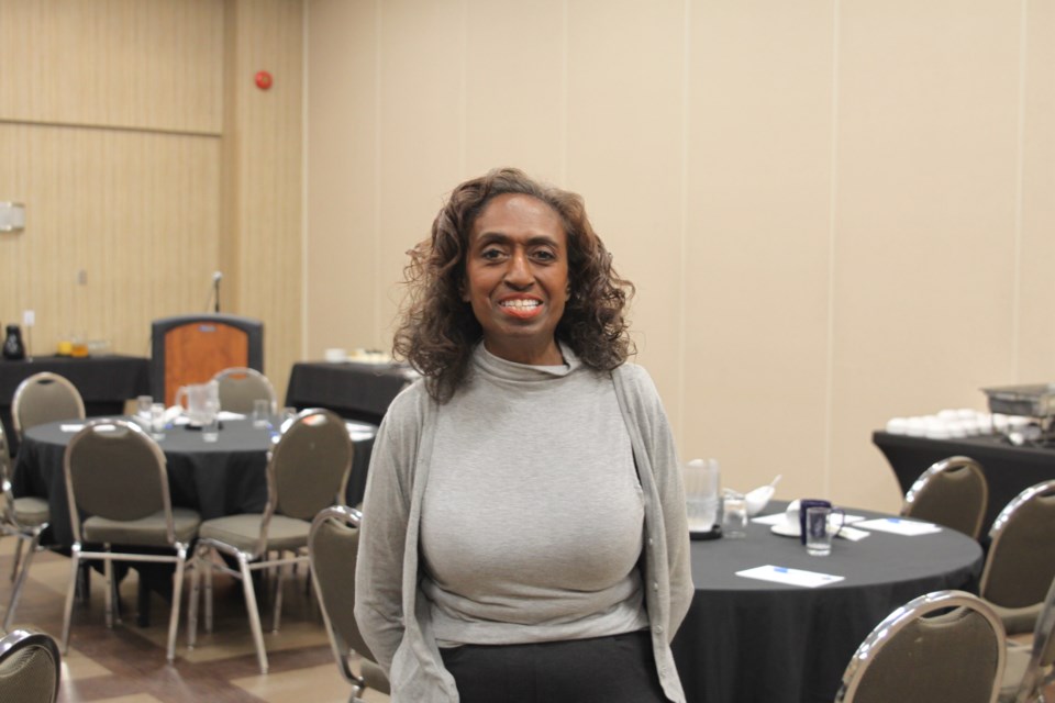 Dorris Rajan at the Citizens with Disabilities Ontario 20 year celebration.