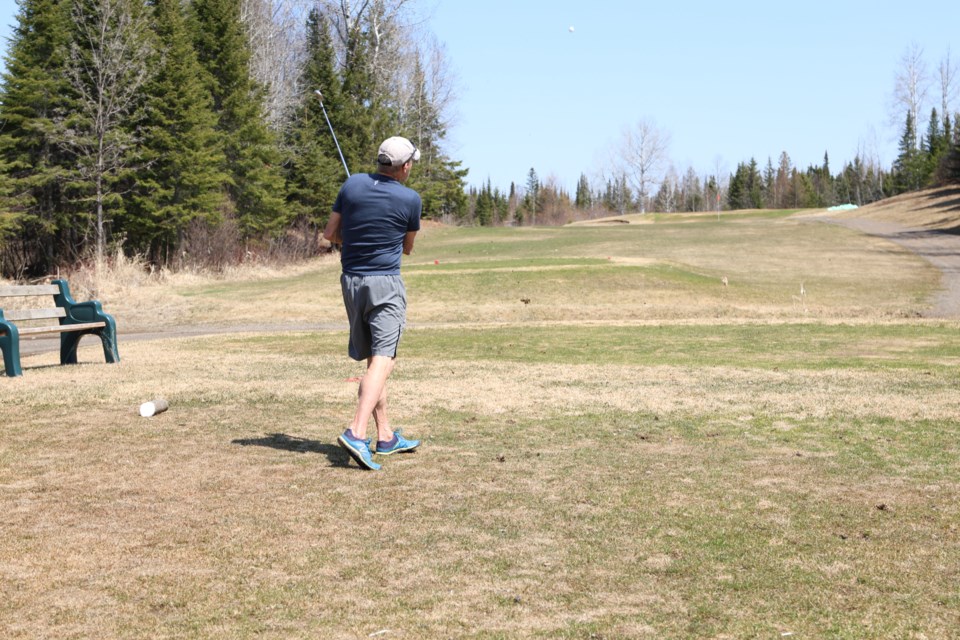 Benjamin Maloney, a retired golfer, is back for the first time this season after returning to the city from Winnipeg on May 6. 