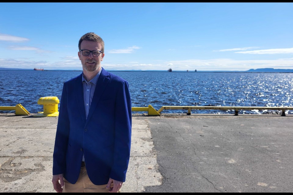Chris Heikkinen at Keefer Terminal.
(May 7, 2025)