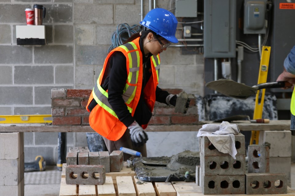 The LiUNA Local 607 holds an open house workshop aimed at introducing more people, especially women, into the trades on May 24.